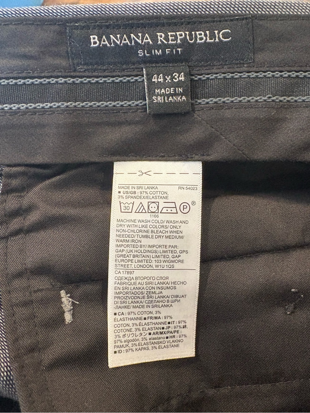 Banana Republic Grey Pants - Picture 4 of 4